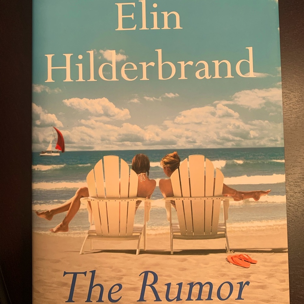 Book-Elin Hilderbrand “The Rumour” Hard Cover, Like New